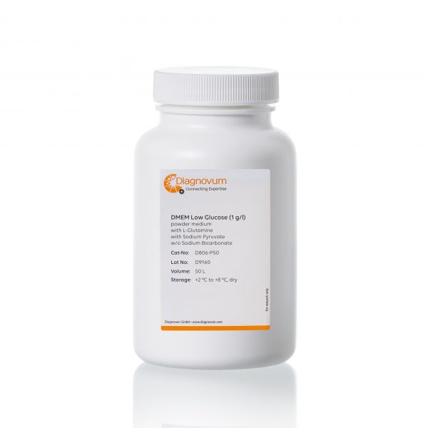 DMEM Low Glucose (1 g/l) powder medium